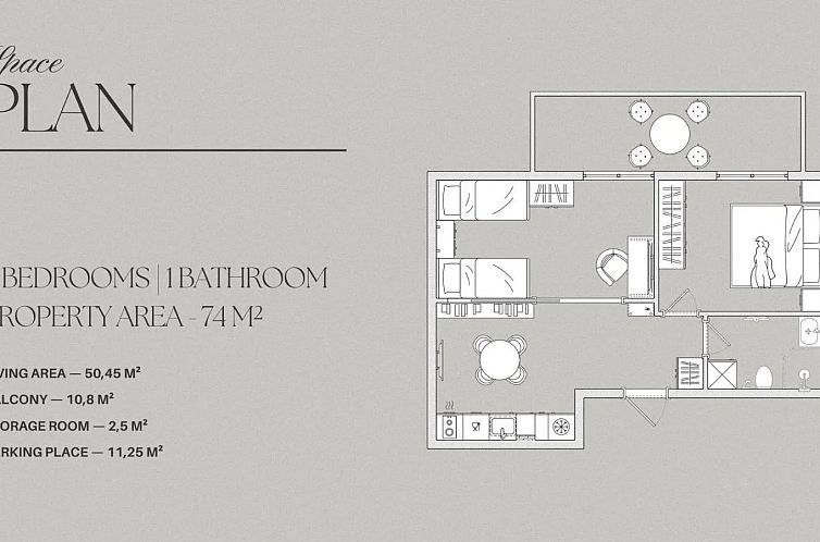 Appartement in Agios Nikolaos, Vathi