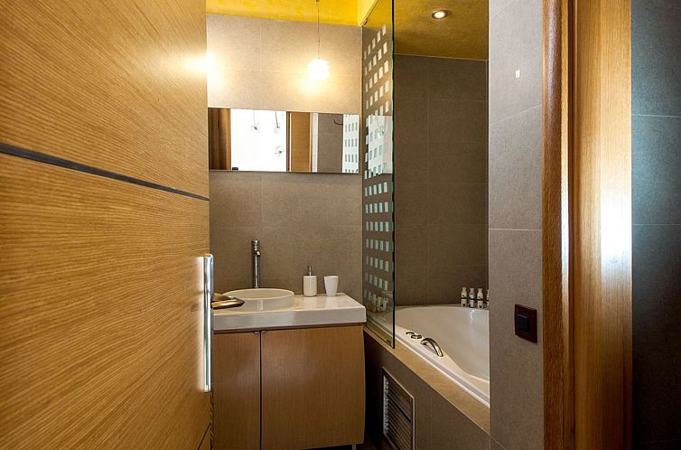 Vakantiehuis Brandneue, schicke und luxuriöse Wohnung