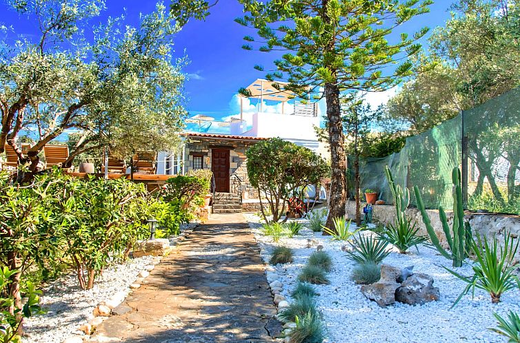 Vakantiehuis Cretan Lodge Beheizter Pool