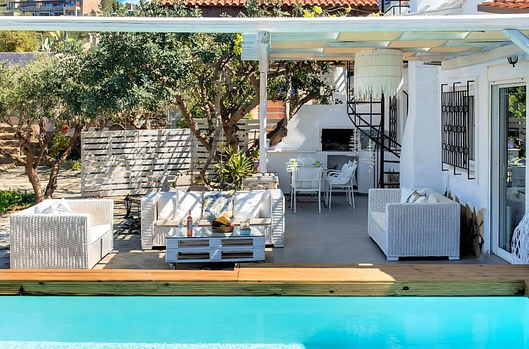 Vakantiehuis Cretan Lodge Beheizter Pool