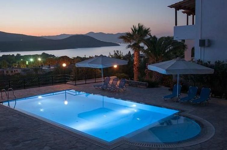 Appartement Wohnung Michalis in Agios Nikolaos mit Balkon