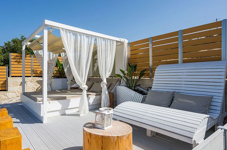 Vakantiehuis Villa White Harmony 6km vom Strand entfernt mit