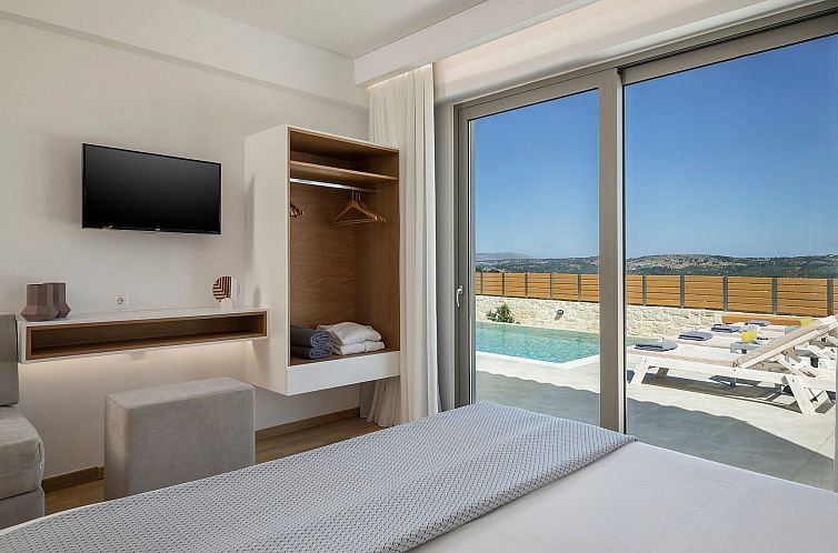 Vakantiehuis Villa White Harmony 6km vom Strand entfernt mit