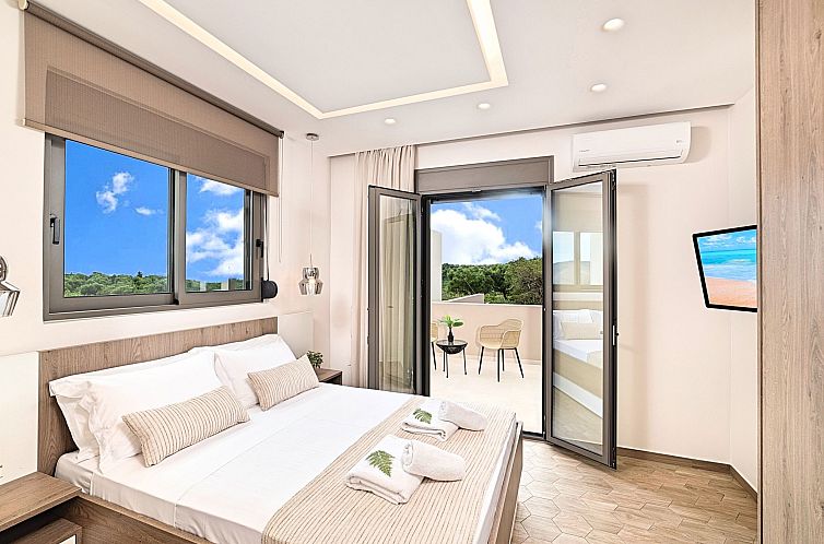 Vakantiehuis Villa "Minoas Grand" mit Blick auf das Wasser