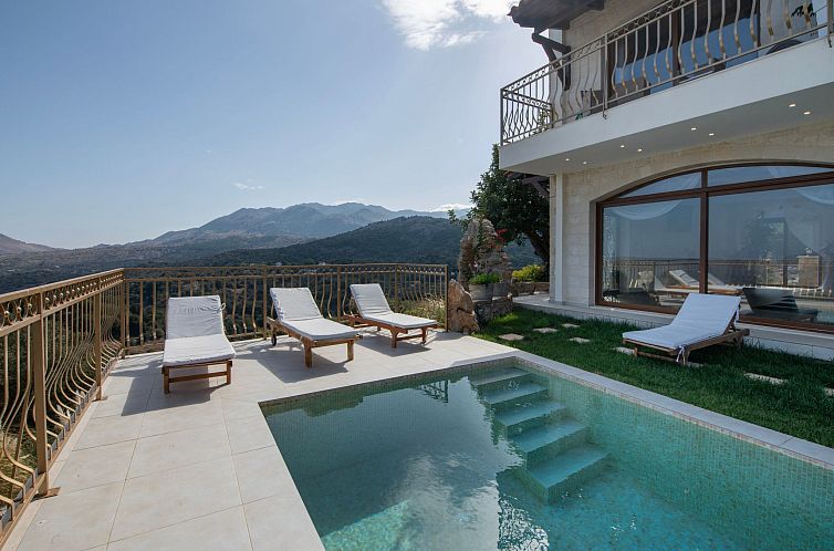 Vakantiehuis Geroulios Kastro Villa II"Free"Beheizter Pool, 