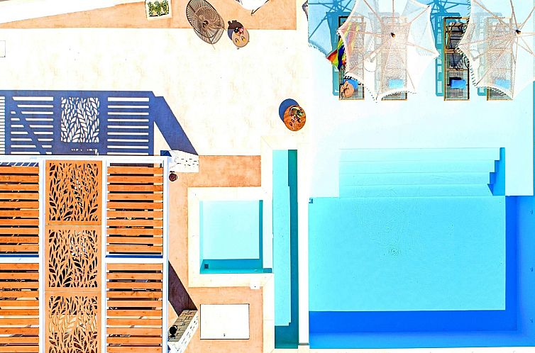 Vakantiehuis Blue Lake Villa Beheizter Pool