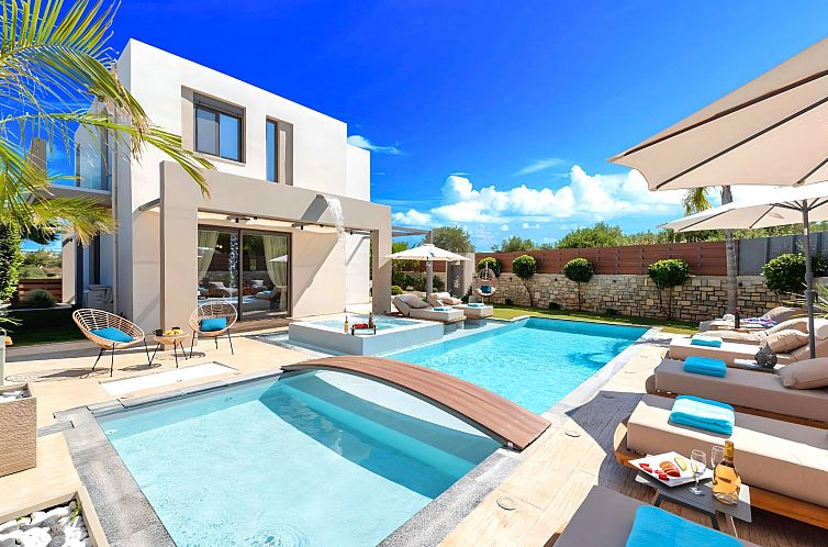 Vakantiehuis "Minoas Villa" mit Whirlpool