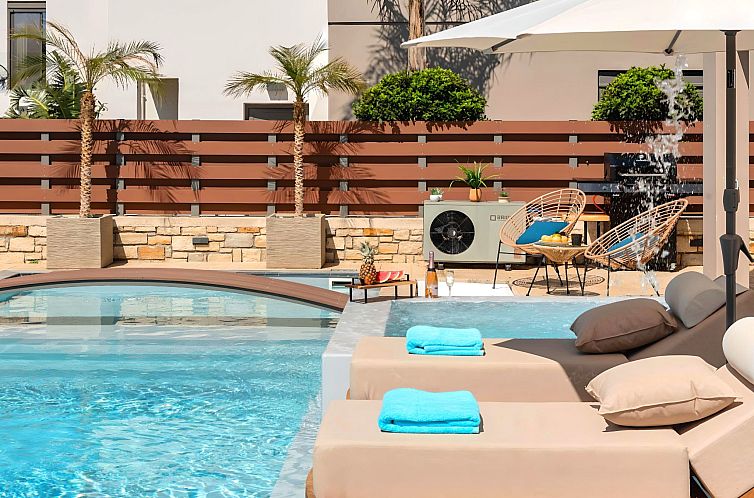 Vakantiehuis "Minoas Villa" mit Whirlpool