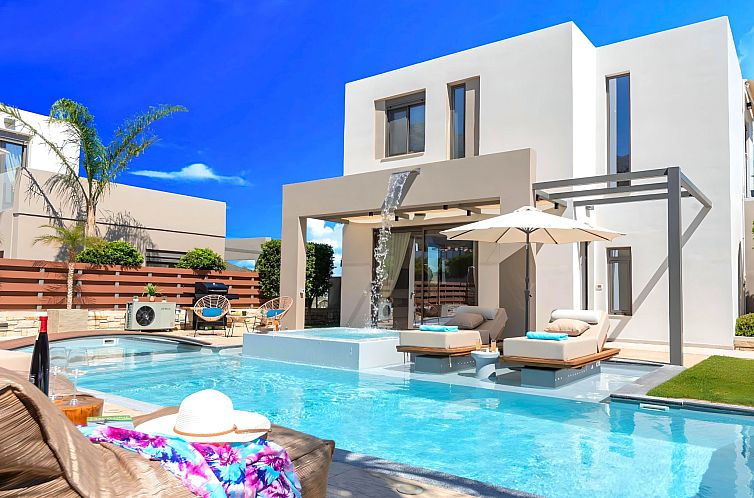 Vakantiehuis "Minoas Villa" mit Whirlpool