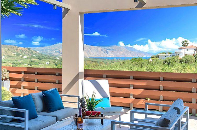Vakantiehuis "Minoas Villa" mit Whirlpool