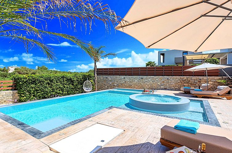 Vakantiehuis "Minoas Villa" mit Whirlpool