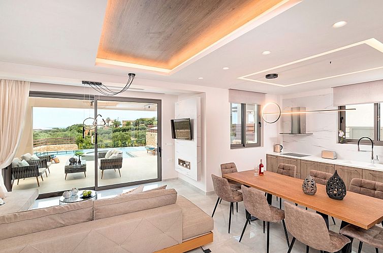 Vakantiehuis "Minoas Villa" mit Whirlpool