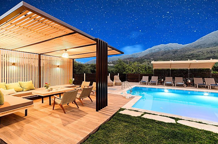 Vakantiehuis Cretan Sunrise Villa Beheizter Privatpool