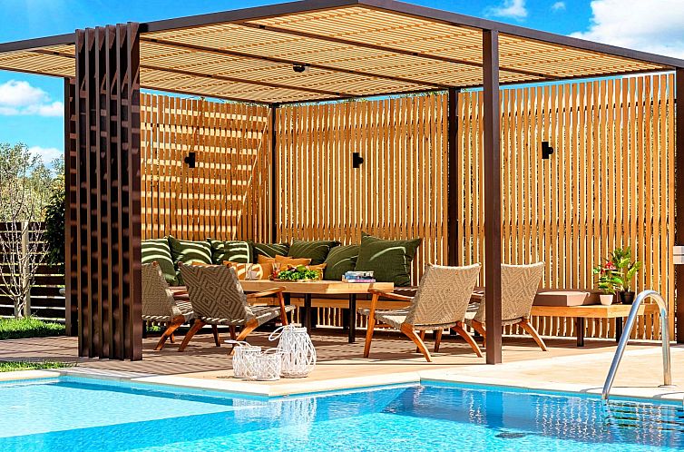 Vakantiehuis Cretan Sunrise Villa Beheizter Privatpool