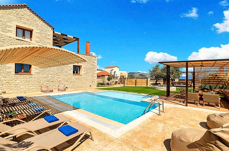 Vakantiehuis Cretan Sunrise Villa Heated Pool