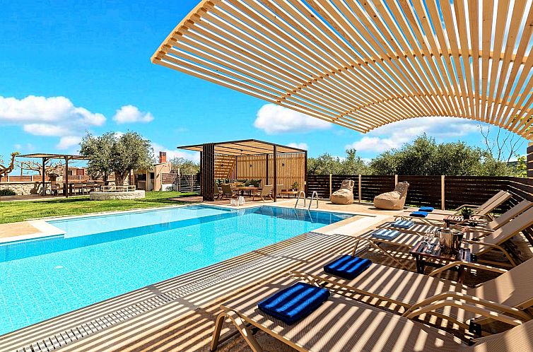 Vakantiehuis Cretan Sunrise Villa Heated Pool