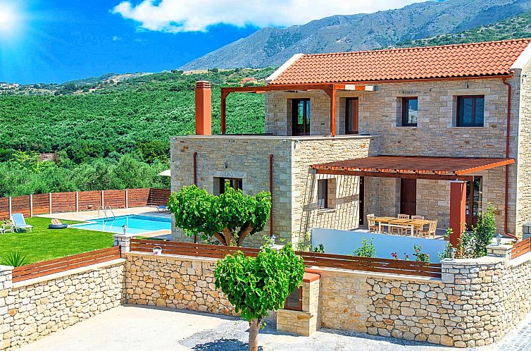 Vakantiehuis Cretan Sunrise Villa Heated Pool