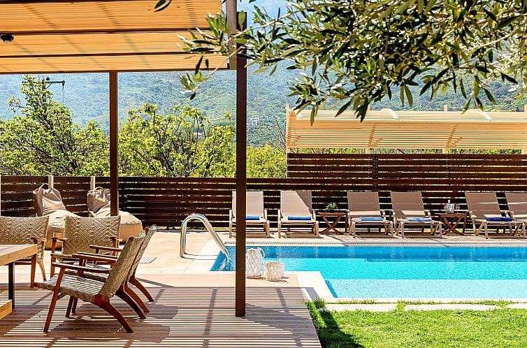 Vakantiehuis Cretan Sunrise Villa Heated Pool