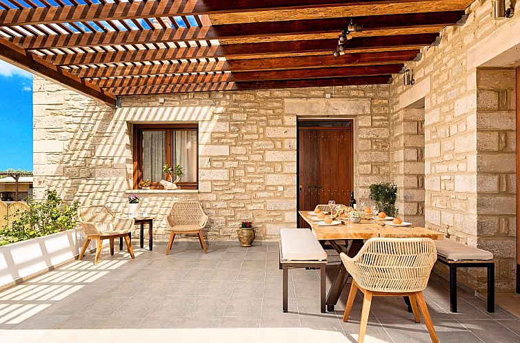 Vakantiehuis Cretan Sunrise Villa Heated Pool