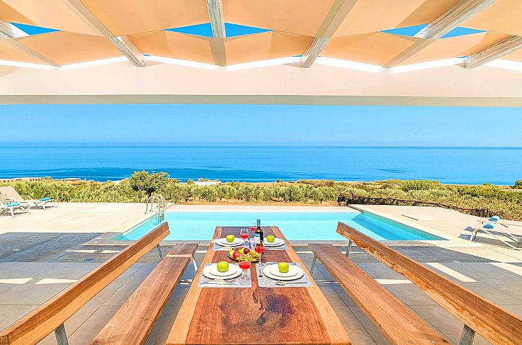 Vakantiehuis in Georgioupoli mit Terrasse, Grill und Garten 