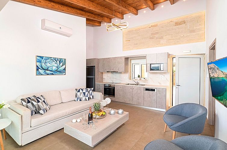 Vakantiehuis in Georgioupoli mit Terrasse, Grill und Garten 