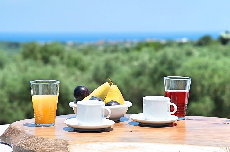 Vakantiehuis Haus in Kavallos mit privatem Pool und Panorama