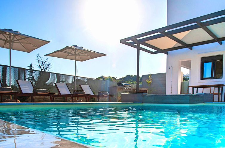 Vakantiehuis Haus in Kavallos mit privatem Pool und Panorama