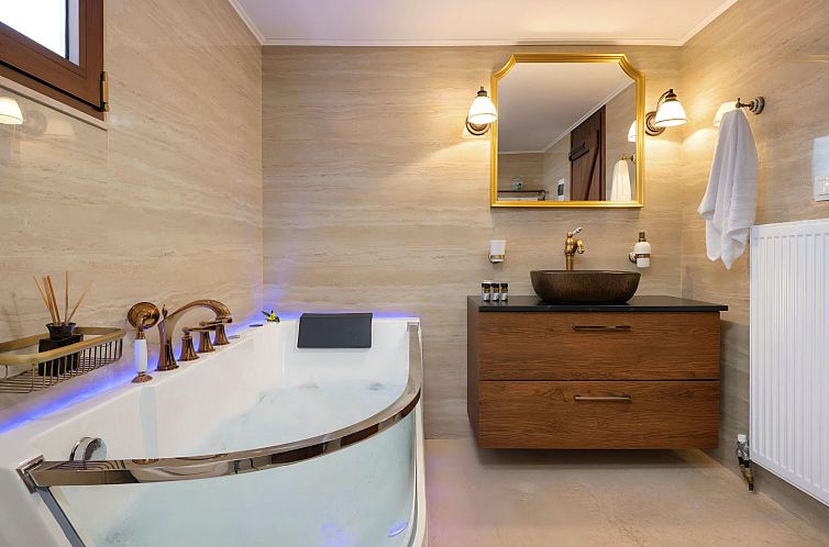 Vakantiehuis Petralis Luxus Villa Pool Whirlpool