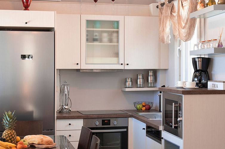 Vakantiehuis Luxuriöses Ferienhaus mit heizbarem Infinitypo