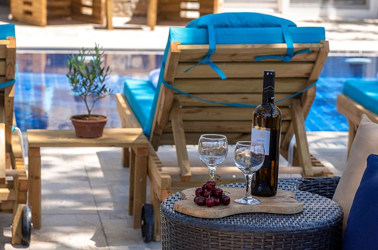 Vakantiehuis Luxuriöses Ferienhaus mit heizbarem Infinitypo
