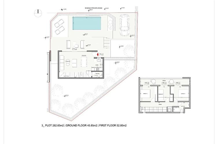Vrijstaande woning in Arkadi