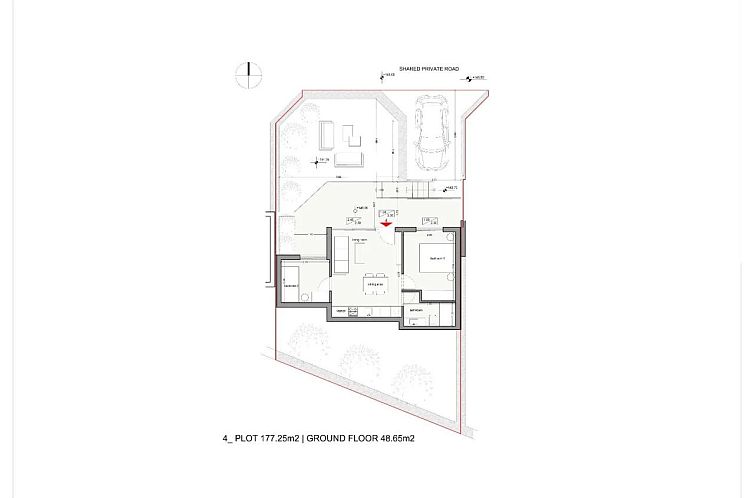 Vrijstaande woning in Arkadi