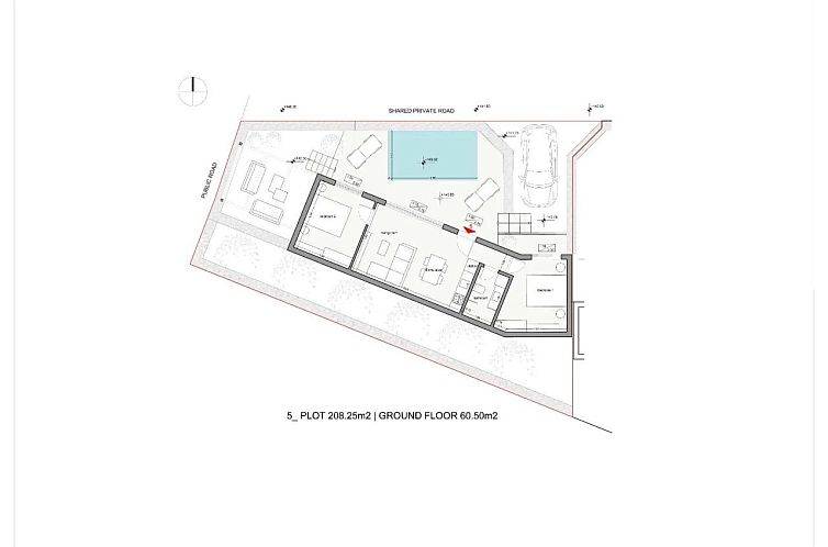 Vrijstaande woning in Arkadi