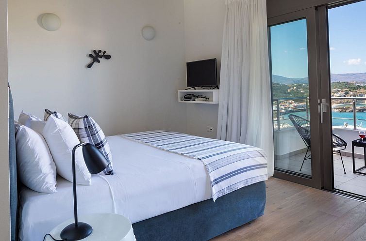 Vakantiehuis Luxusvilla in Almyrida mit wunderschönem Blick
