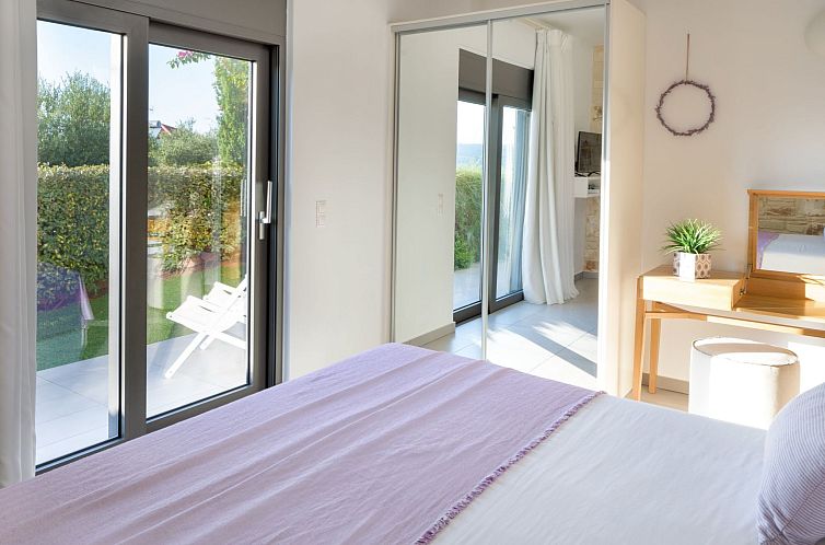 Vakantiehuis Luxusvilla in Almyrida mit wunderschönem Blick