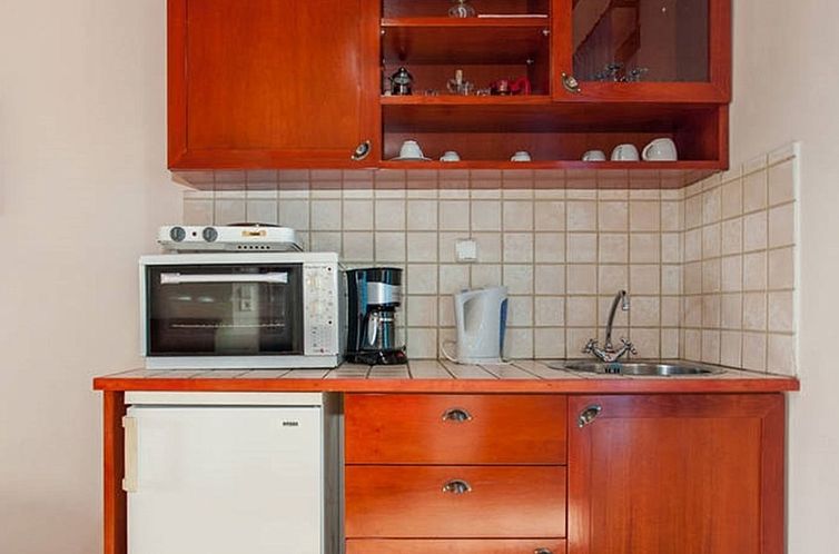 Appartement Studio mit zwei Balkonen