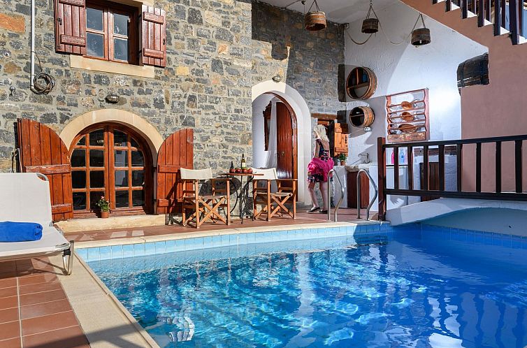 Vakantiehuis Steinhaus Erato Privater Pool Landschaftliche K