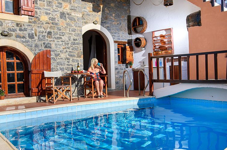 Vakantiehuis Steinhaus Erato Privater Pool Landschaftliche K