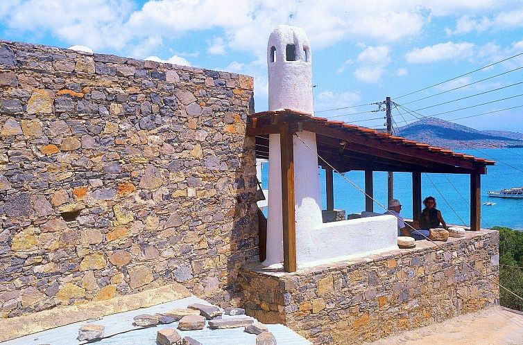 Vakantiehuis Meerblick-Ferienhaus Argyro in Mavrikiano.