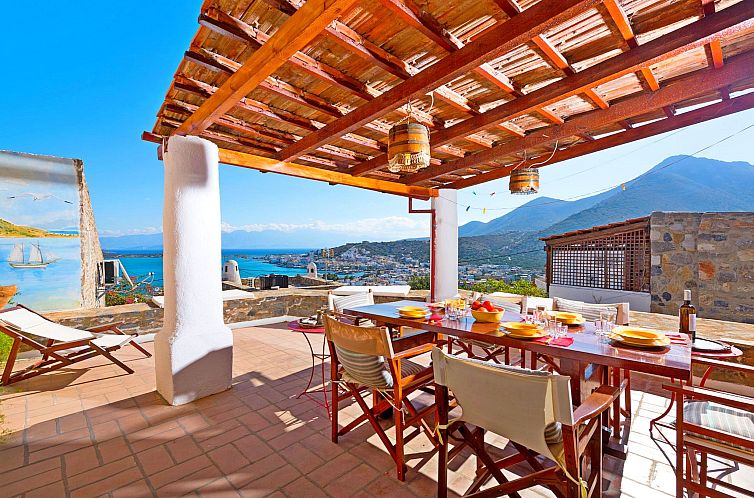 Vakantiehuis Authentisches Kreta Elounda Haus mit Meerblick 