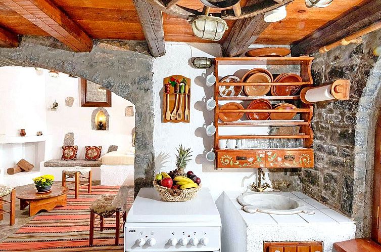 Vakantiehuis Authentisches kretisches Steinhaus Clio mit Aus