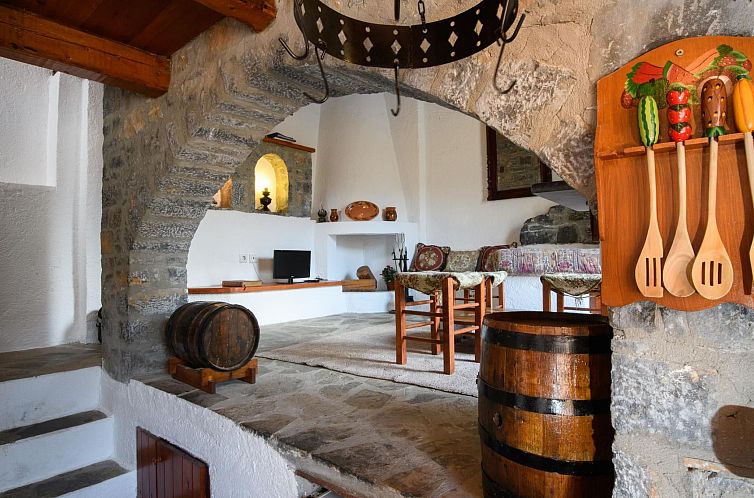 Vakantiehuis Authentisches kretisches Steinhaus Clio mit Aus