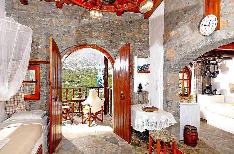 Vakantiehuis Authentisches kretisches Steinhaus Clio mit Aus