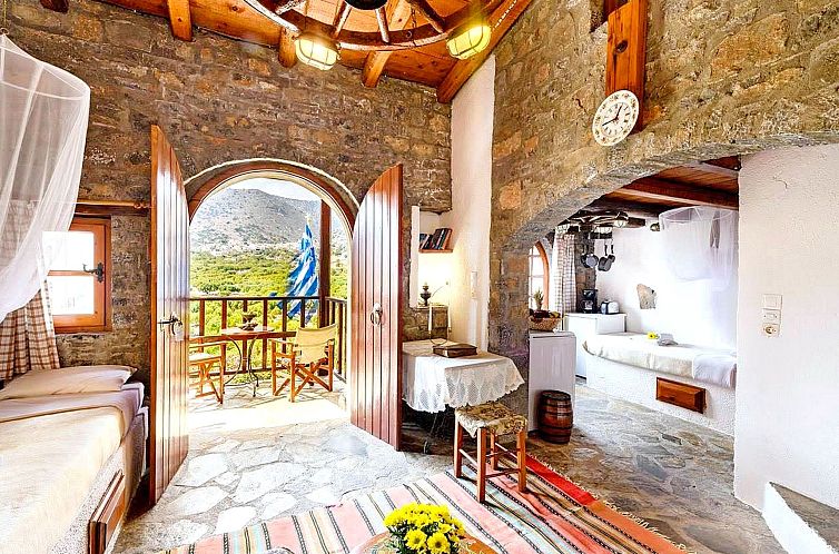 Vakantiehuis Authentisches kretisches Steinhaus Clio mit Aus