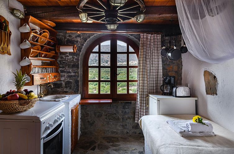 Vakantiehuis Authentisches kretisches Steinhaus Clio mit Aus