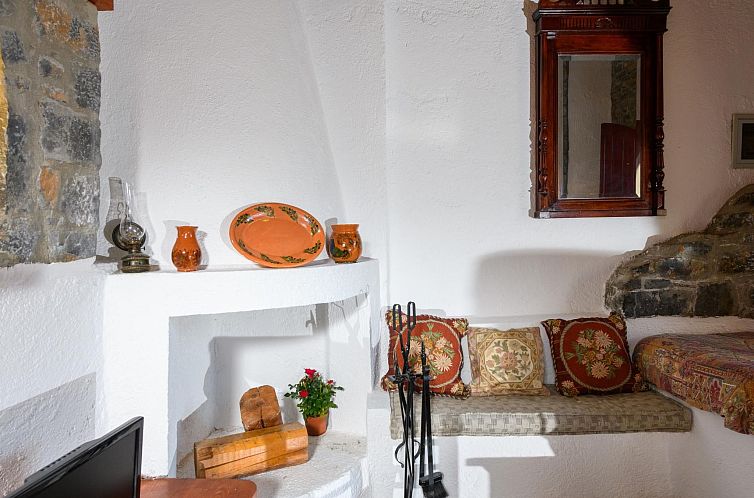 Vakantiehuis Authentisches kretisches Steinhaus Clio mit Aus