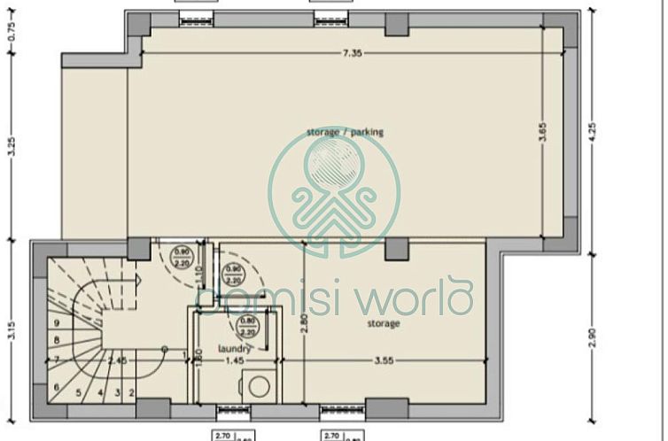 Vrijstaande woning in Prines