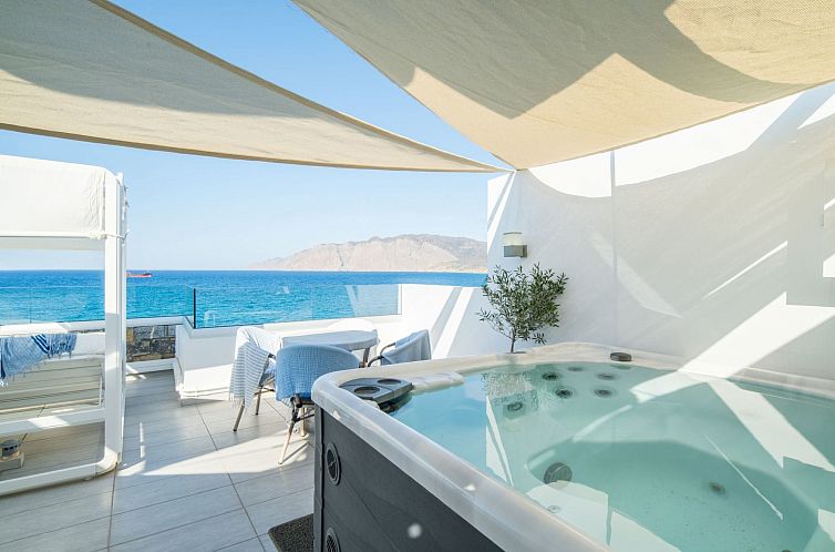 Vakantiehuis Neue Villa Moments am Meer mit Whirlpool, 50 m 