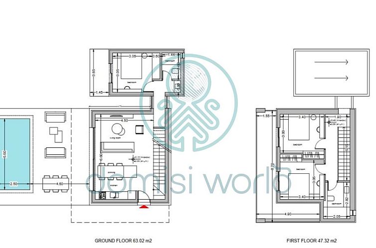 Vrijstaande woning in Sfakaki