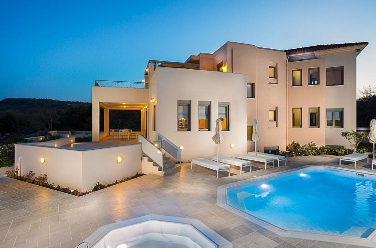 Guest house 06239326 - Holiday property Crete - Vakantiehuis Deluxe Villa Ianthos - Whirlpool im Freien, Kin